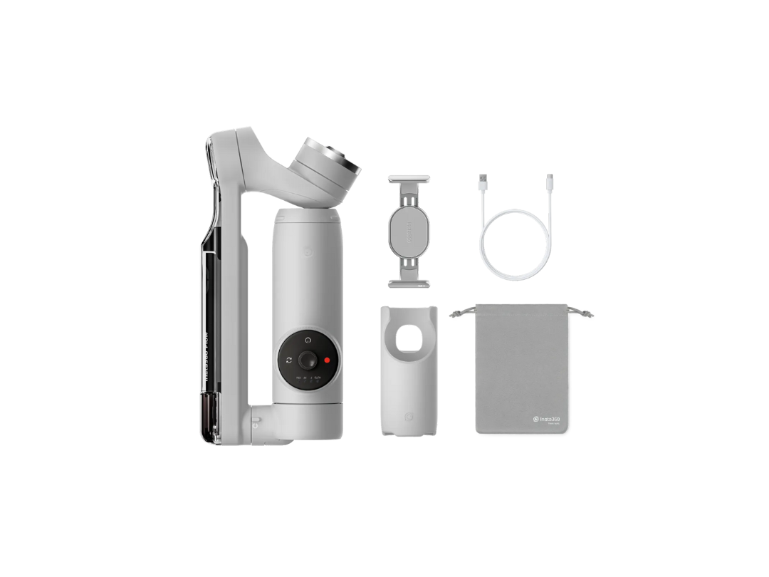مثبت Gimbal للهاتف الذكي Insta360 Flow (رمادي)  مثبت Gimbal للهاتف الذكي Insta360 Flow (رمادي)